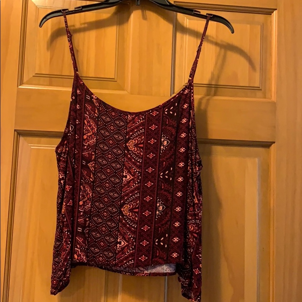 Never worn cropped tank top